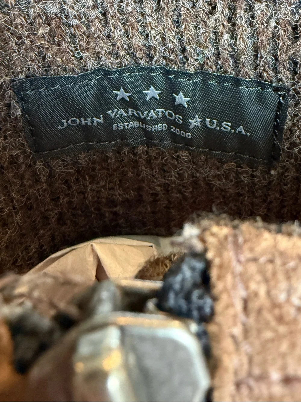 John Varvatos can’t find